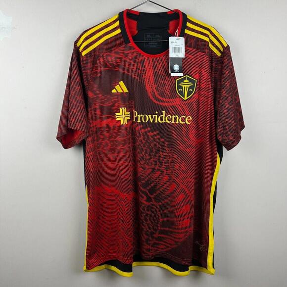 Seattle Sounders Bruce Lee Jersey 2024 Away MLS Adidas Men’s 2XL New w/ Tags - Picture 1 of 8